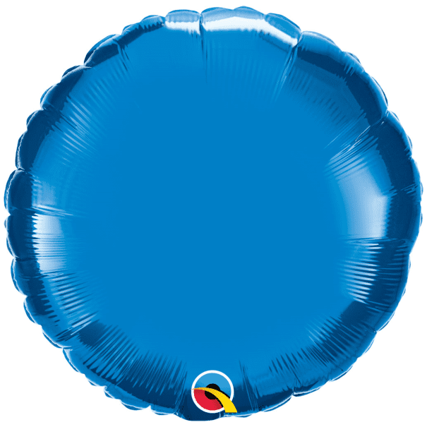 HELIUM-FILLED ROUND-SHAPED FOIL BALLOONS